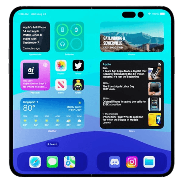 compare Apple iPhone Fold image