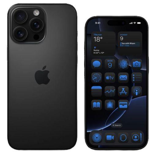 Apple iPhone 16 Pro Max front and back