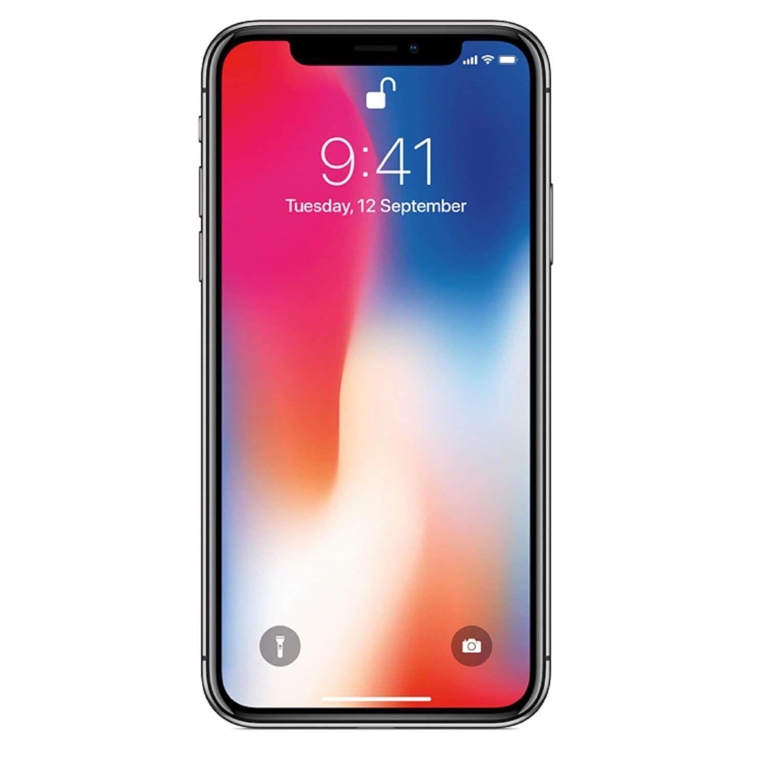 Apple iPhone X front view