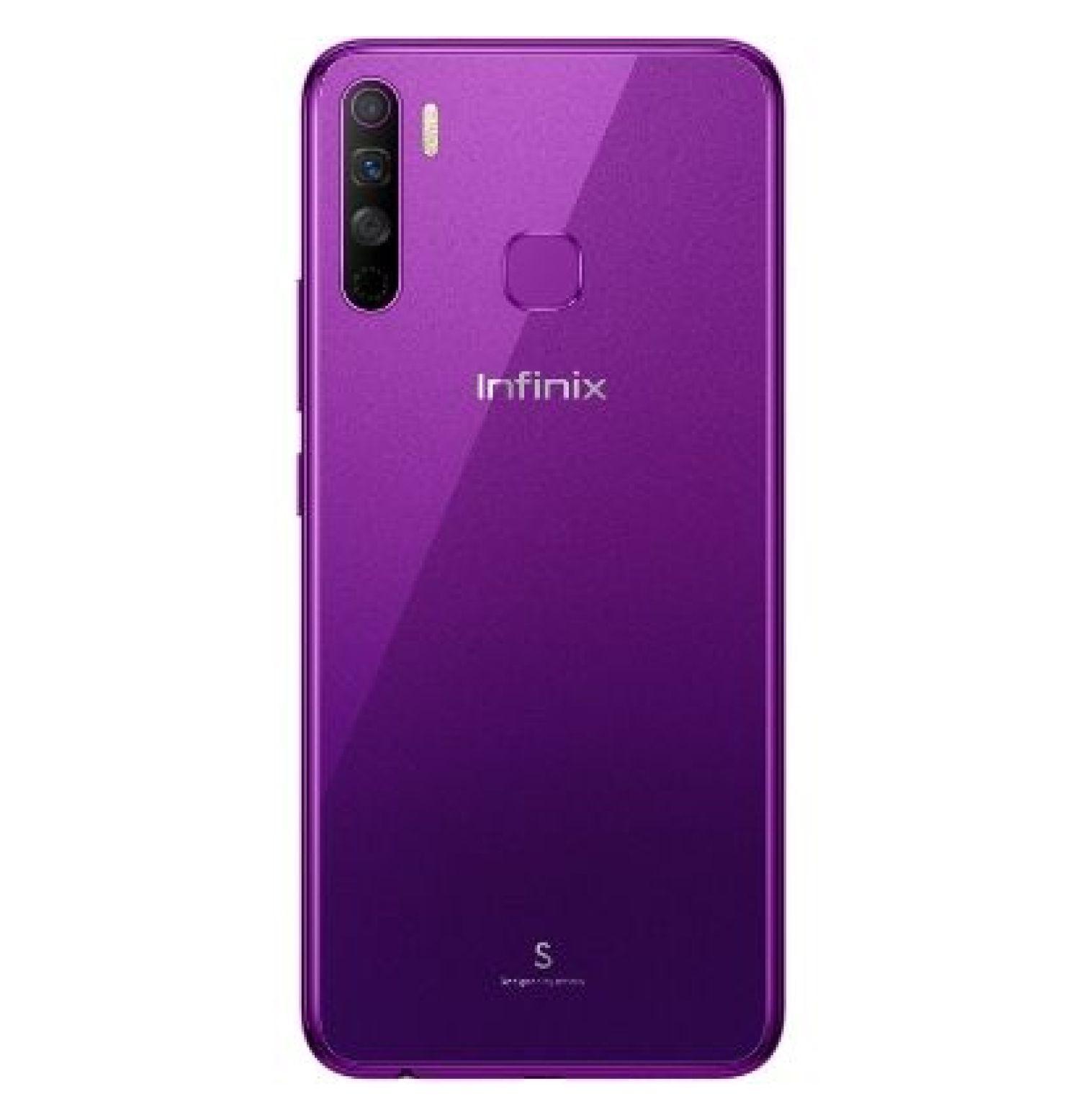 Infinix S5 lite back view