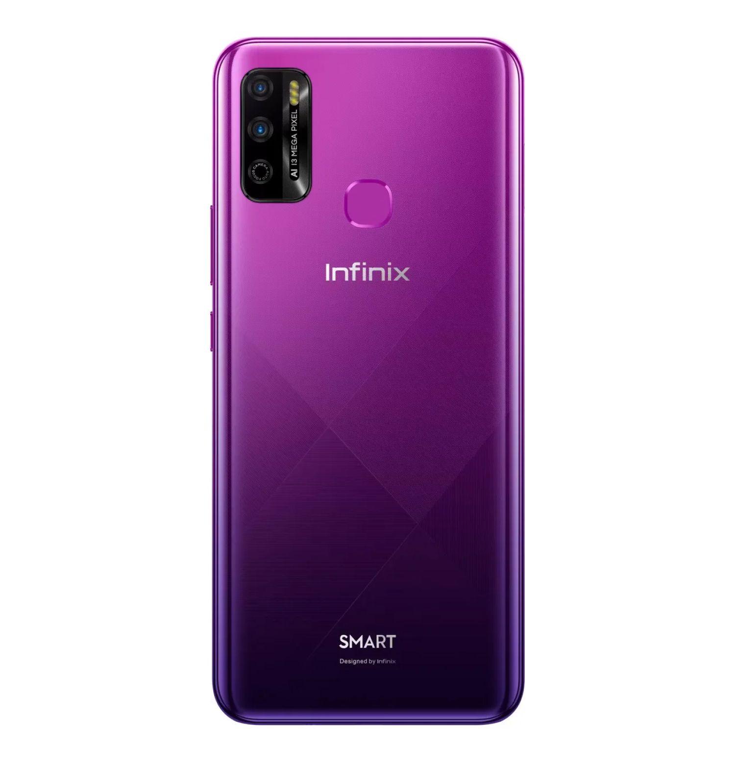 Infinix Smart 4 back view