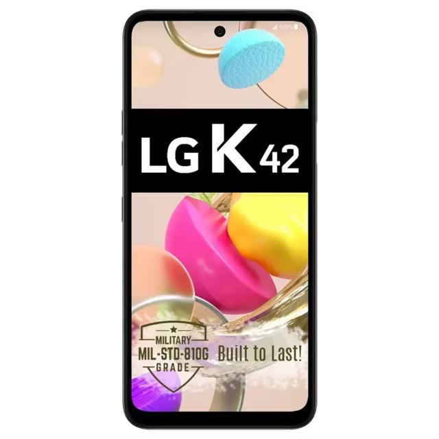 LG K42 front view