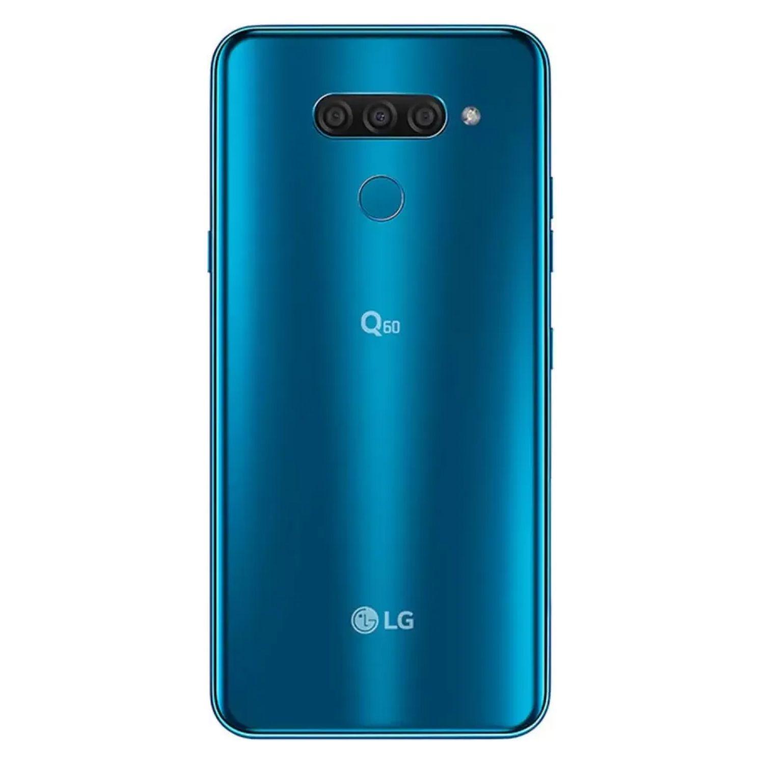 LG Q60 back view