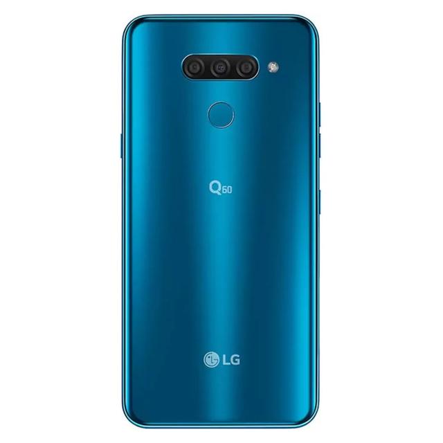 LG Q60 back view