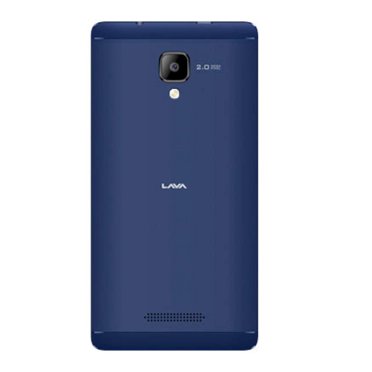 Lava A48 back view with single camera 