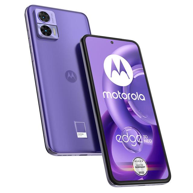 Motorola Edge 30 Neo back and front view