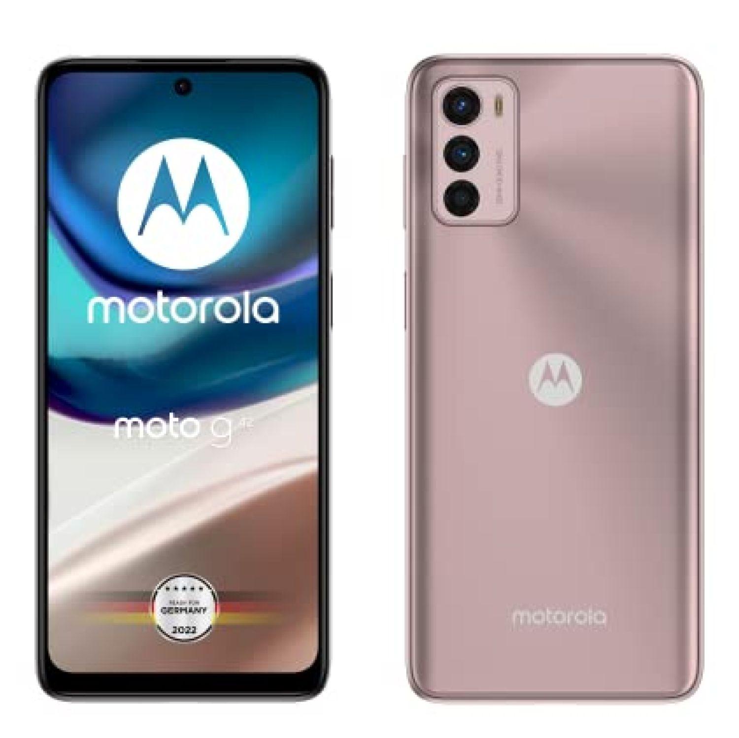 Motorola Moto G42 front and back view