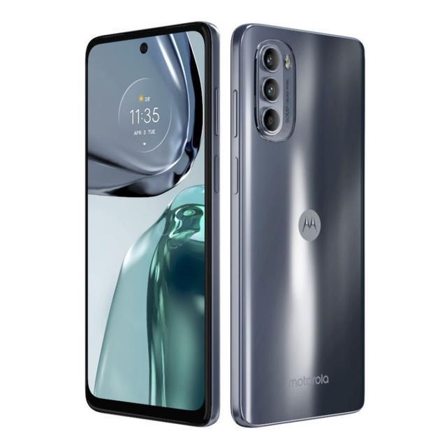 Motorola Moto G62 (India) back and front view