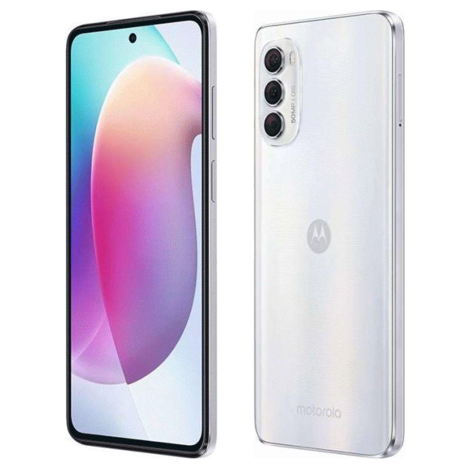 Motorola Moto G71s back and front view