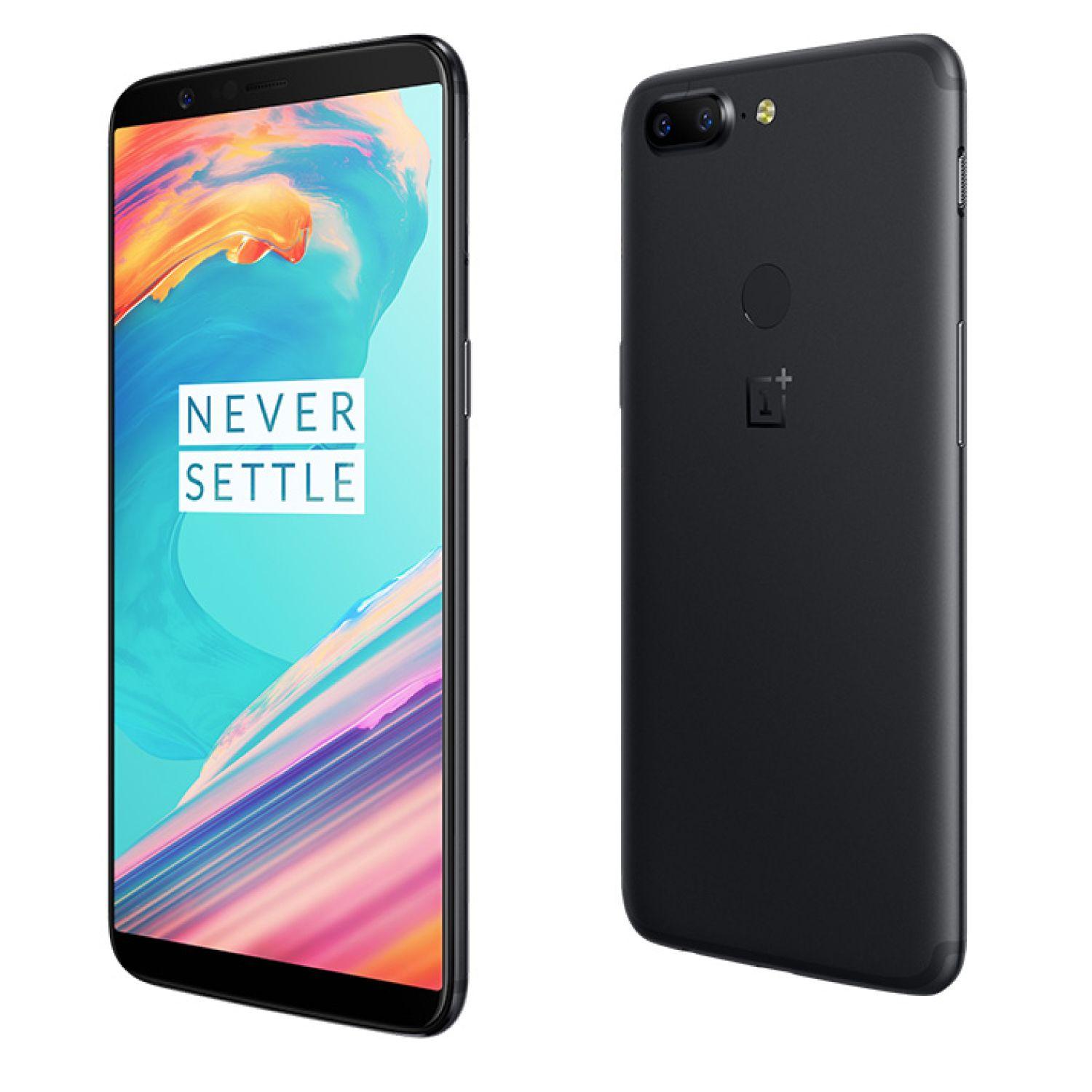 OnePlus 5T front and back view