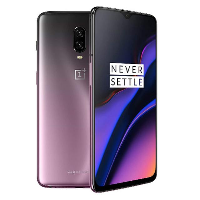 OnePlus 6T back and front view