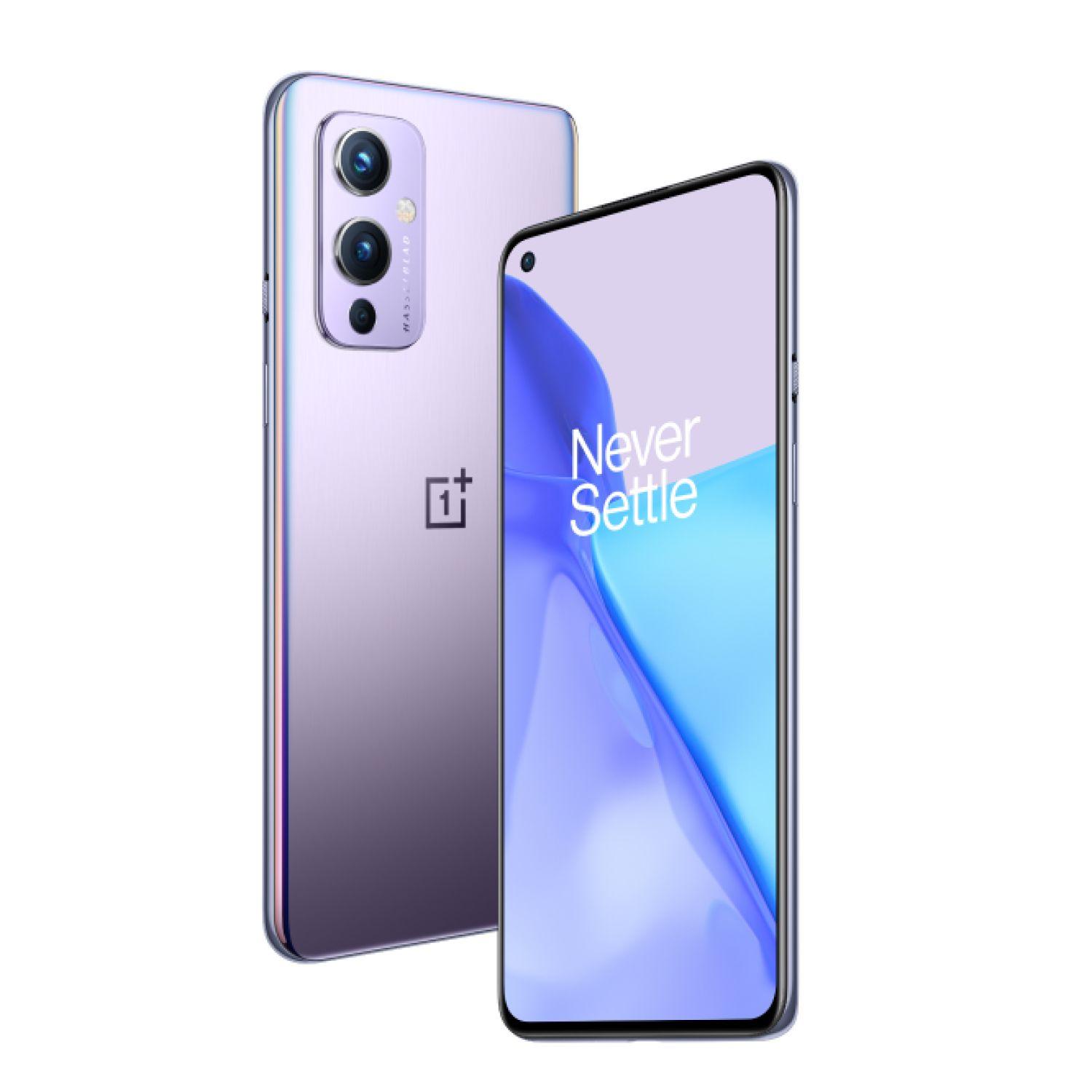 OnePlus 9 front and back view