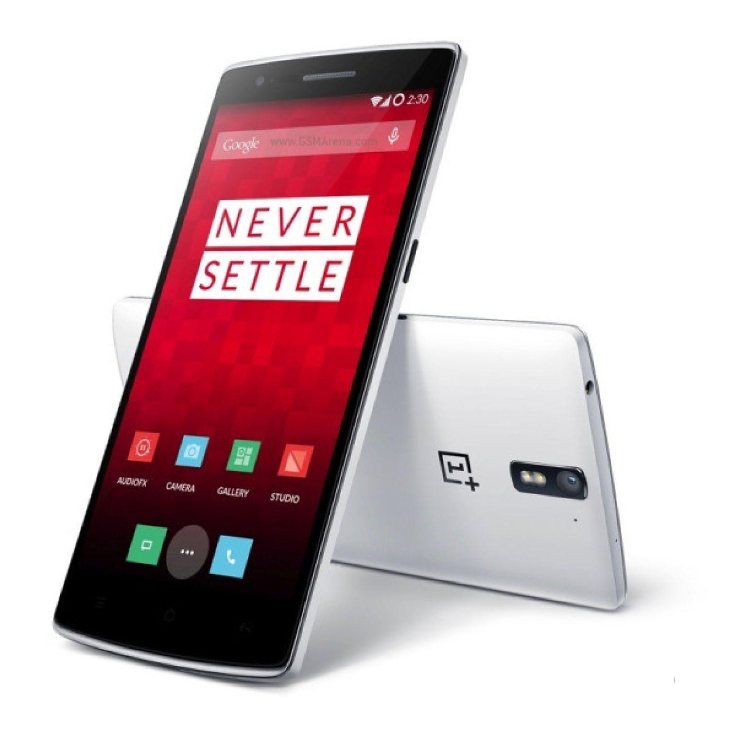 OnePlus One front and back view