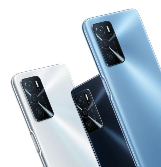 Oppo A16s back view