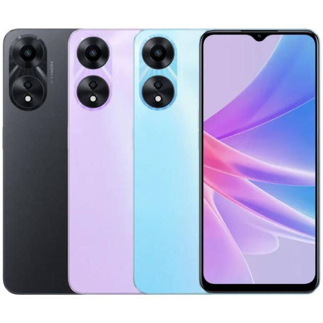 Oppo A58x color variants