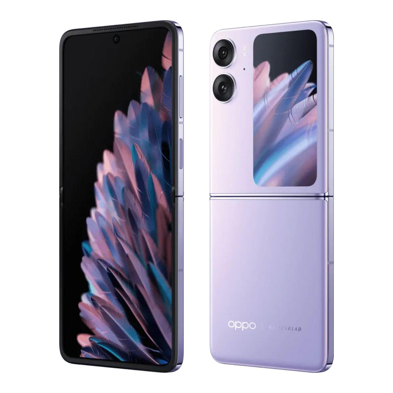 Oppo Find N2 Flip FRONT AND BACK VIEW