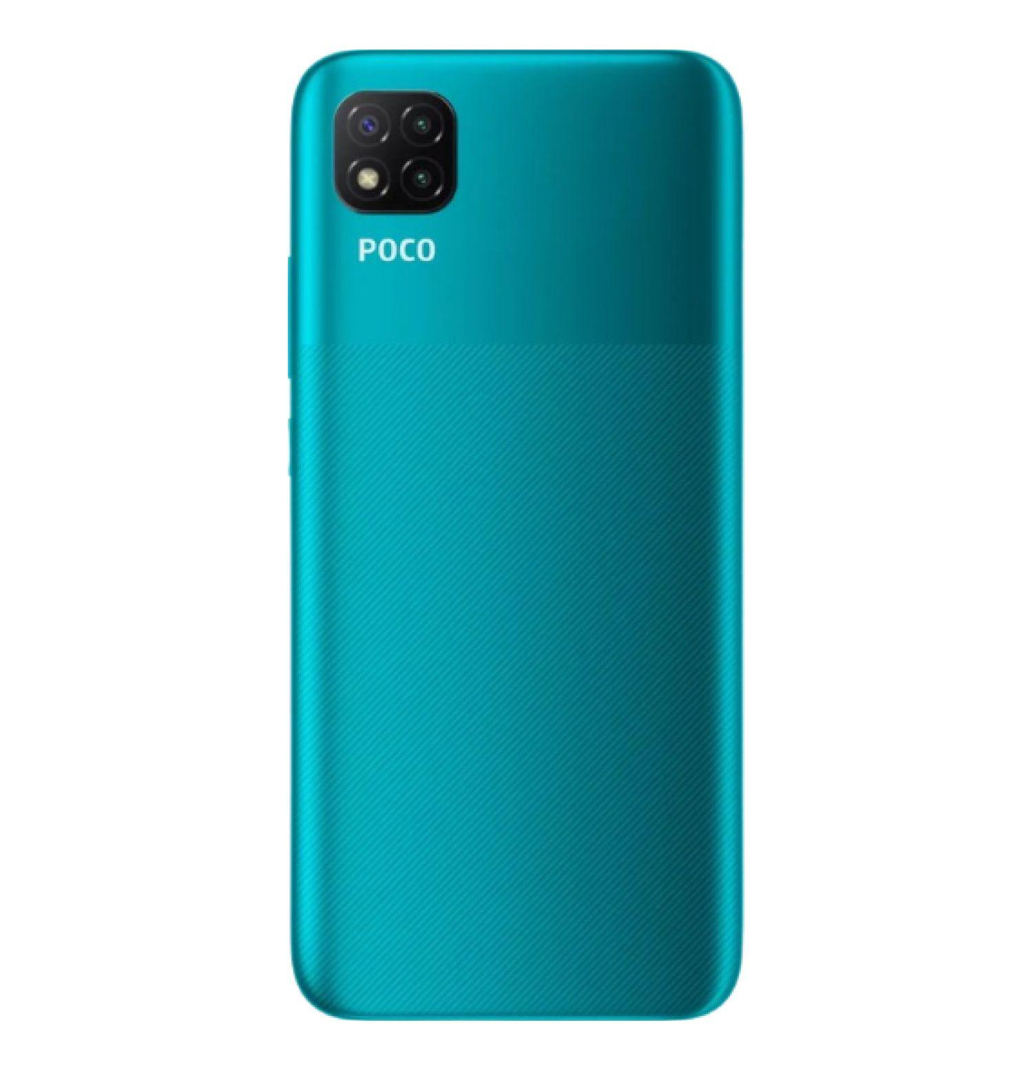 Poco C3 back view