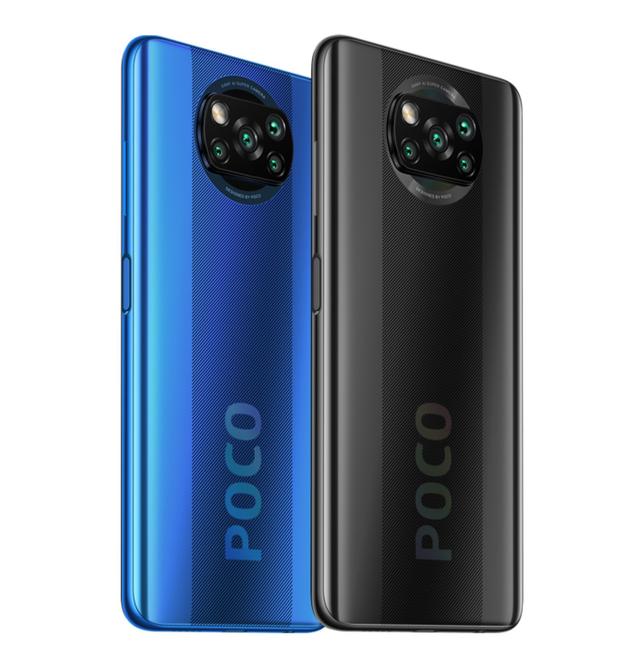 Poco X3 NFC back view