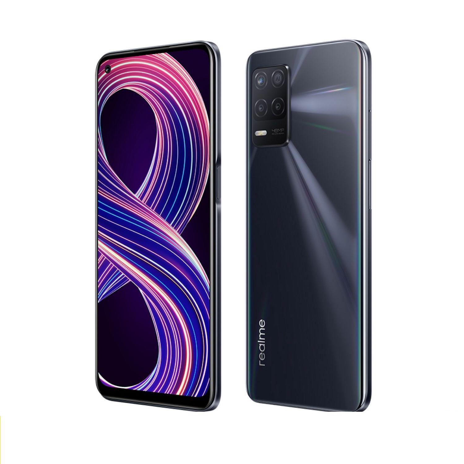 Realme 8 5G back and front view