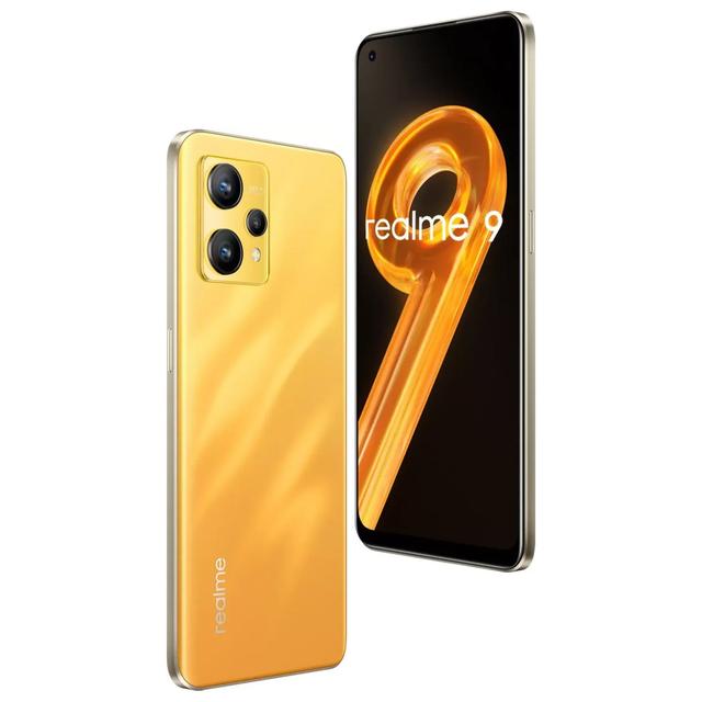 Realme 9 back and front view