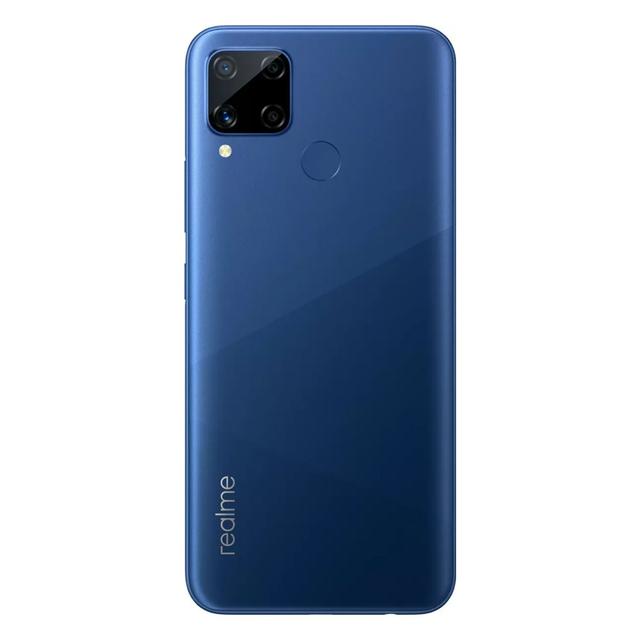 Realme C15 Qualcomm Edition back view