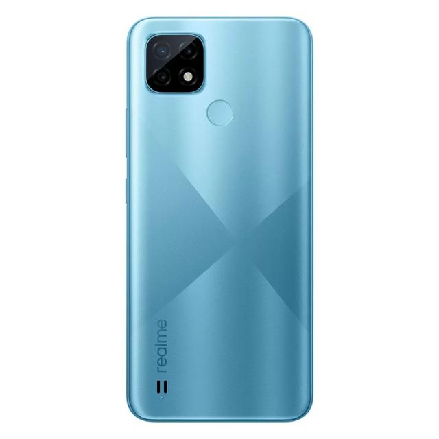 Realme C21 back view