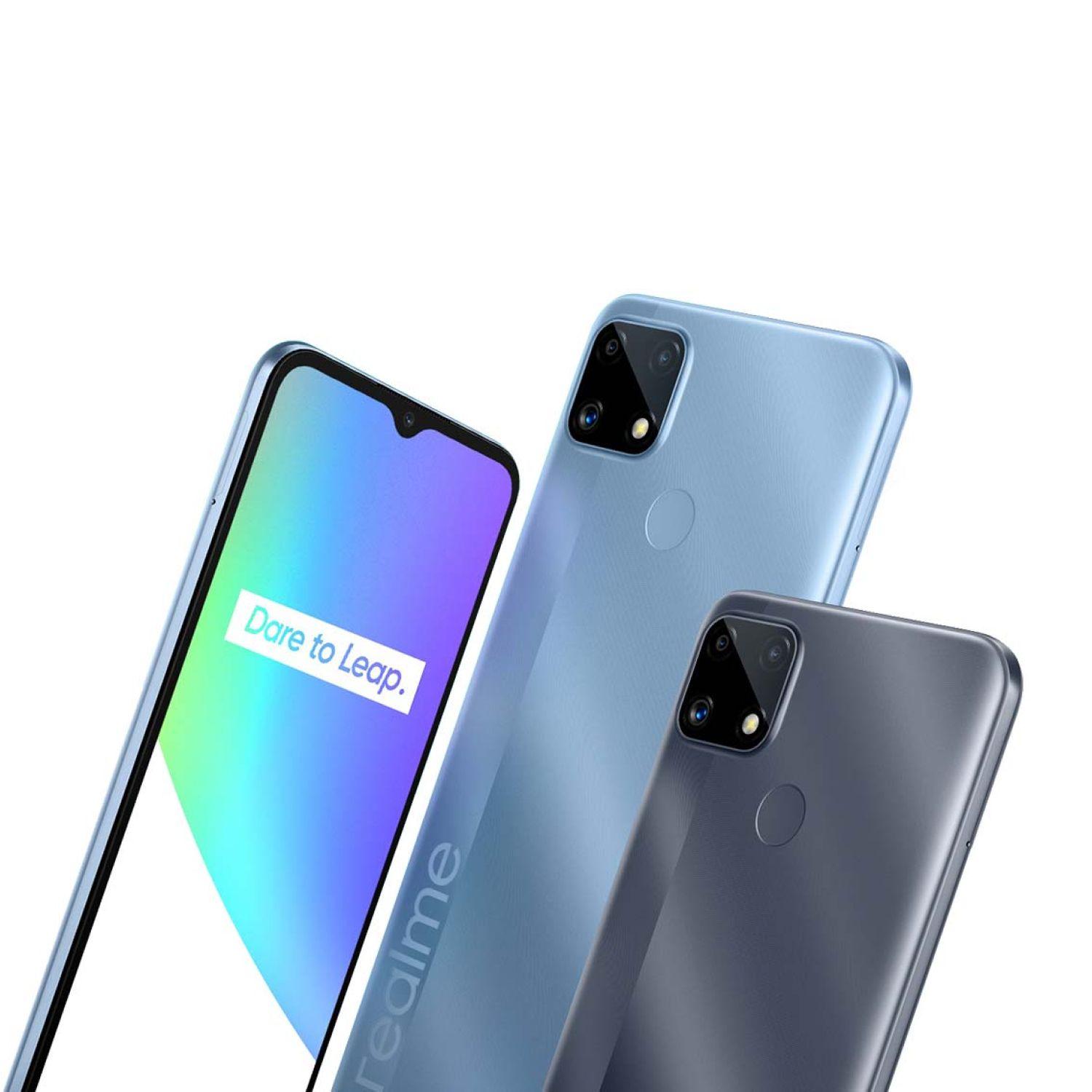 Realme C25 back view