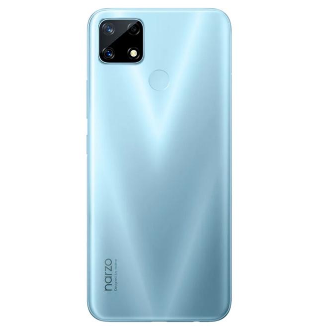 Realme Narzo 20 back view