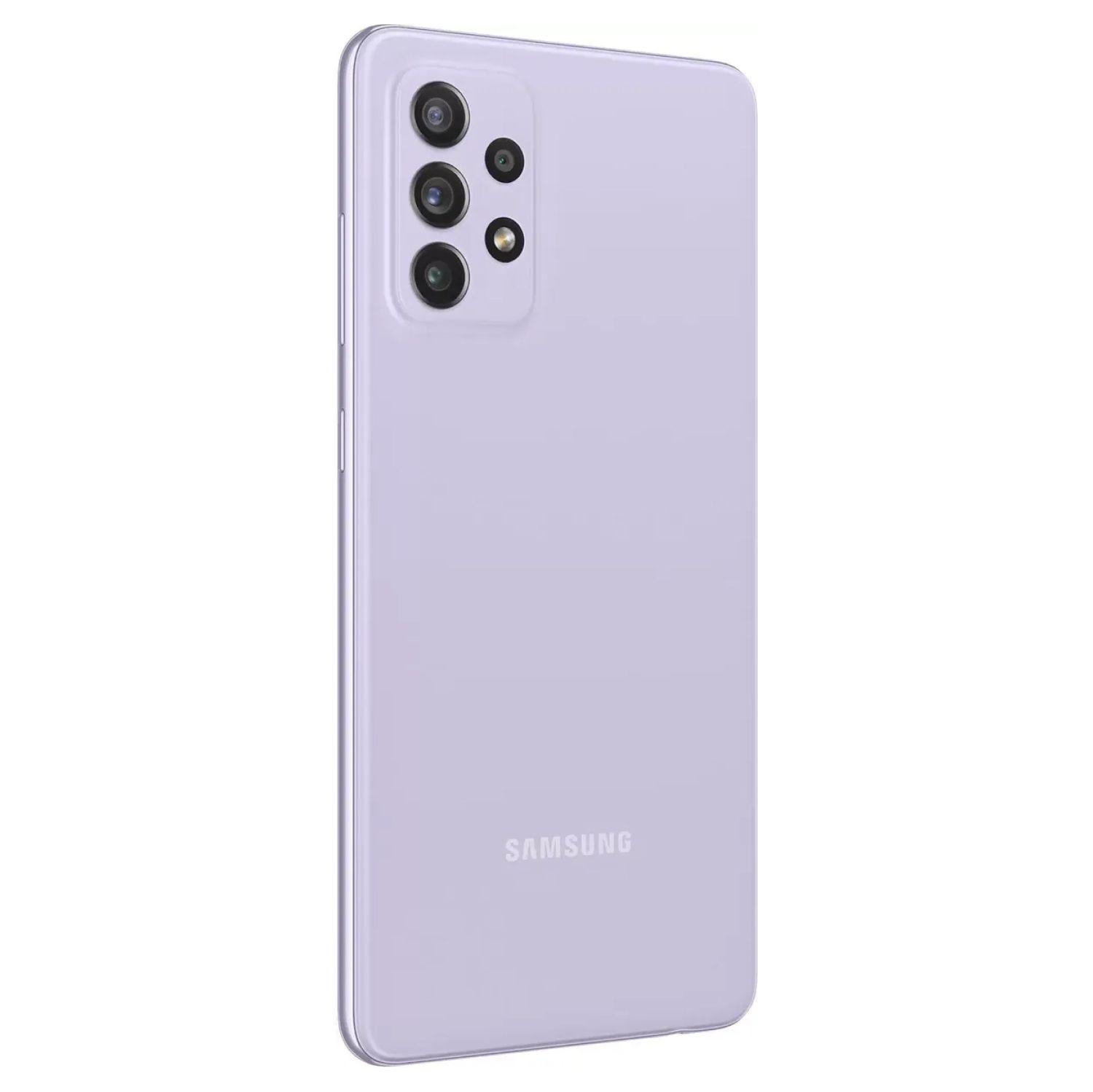 Samsung Galaxy A72 back view