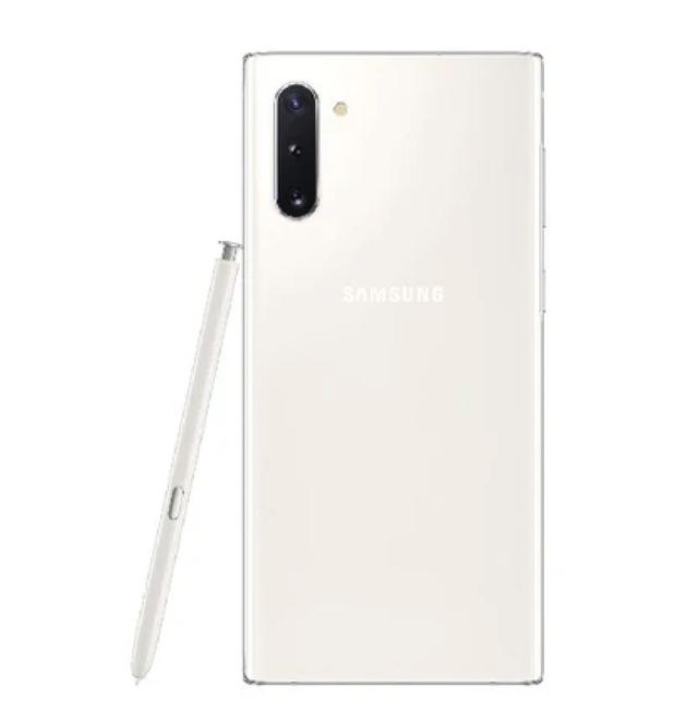 Samsung Galaxy Note10 back view