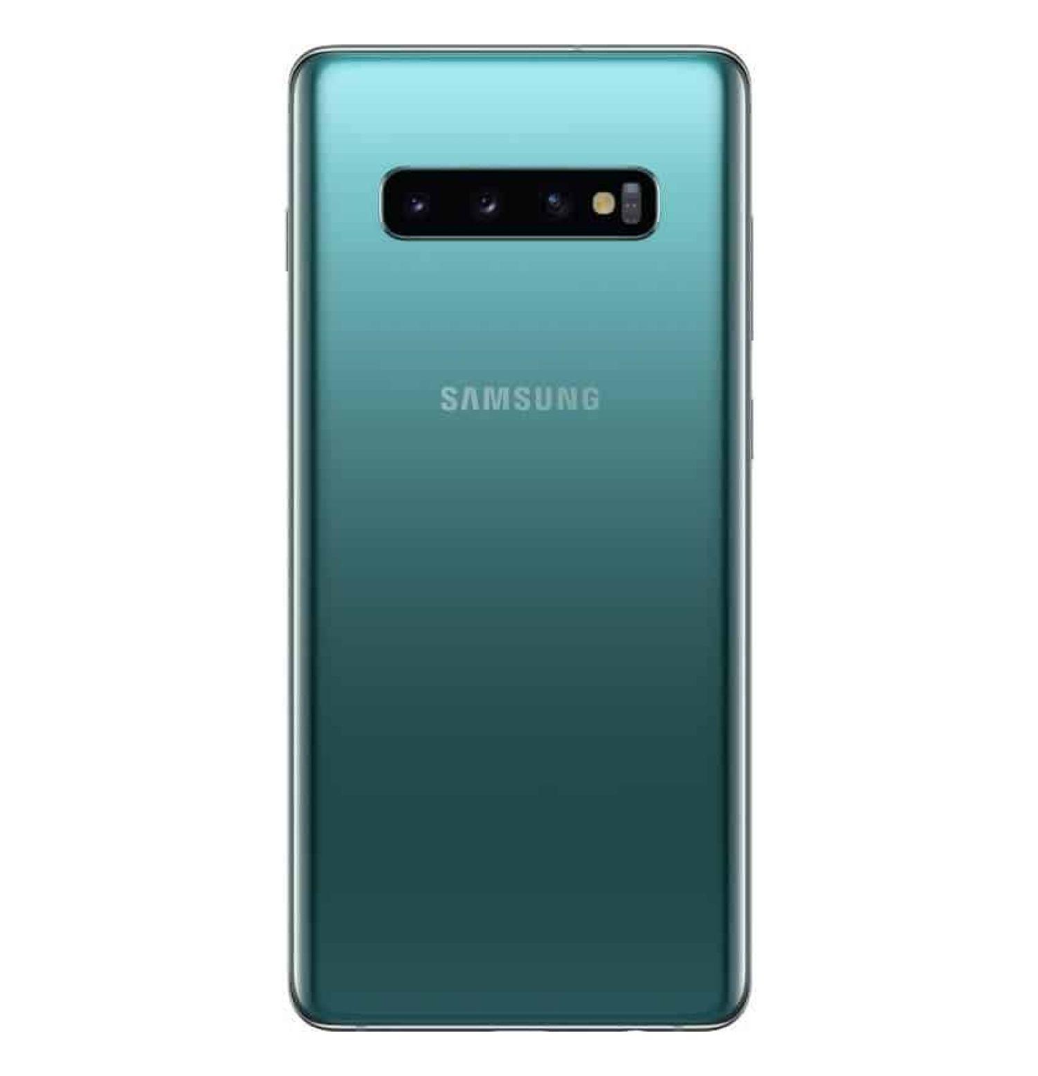 Samsung Galaxy S10+ back view