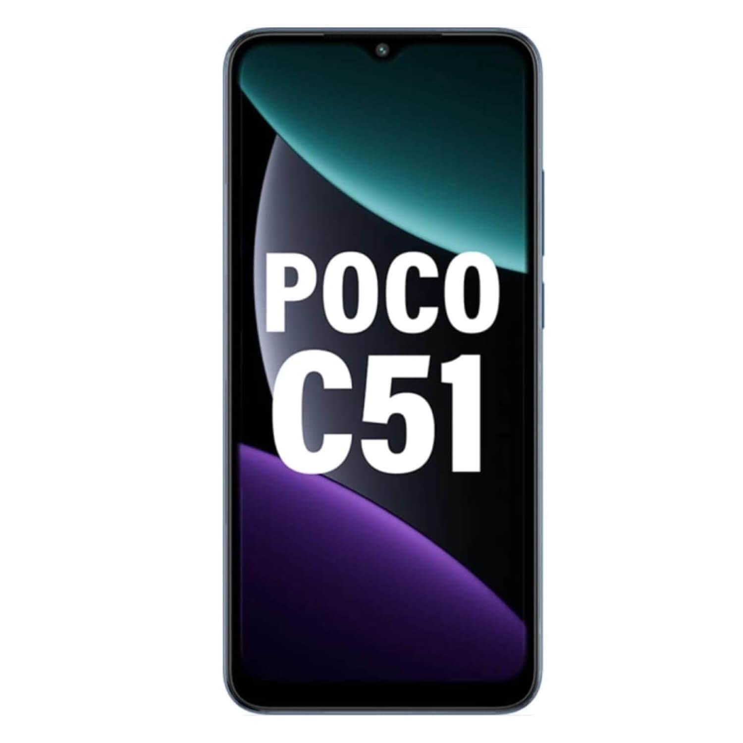 Poco C51 front view