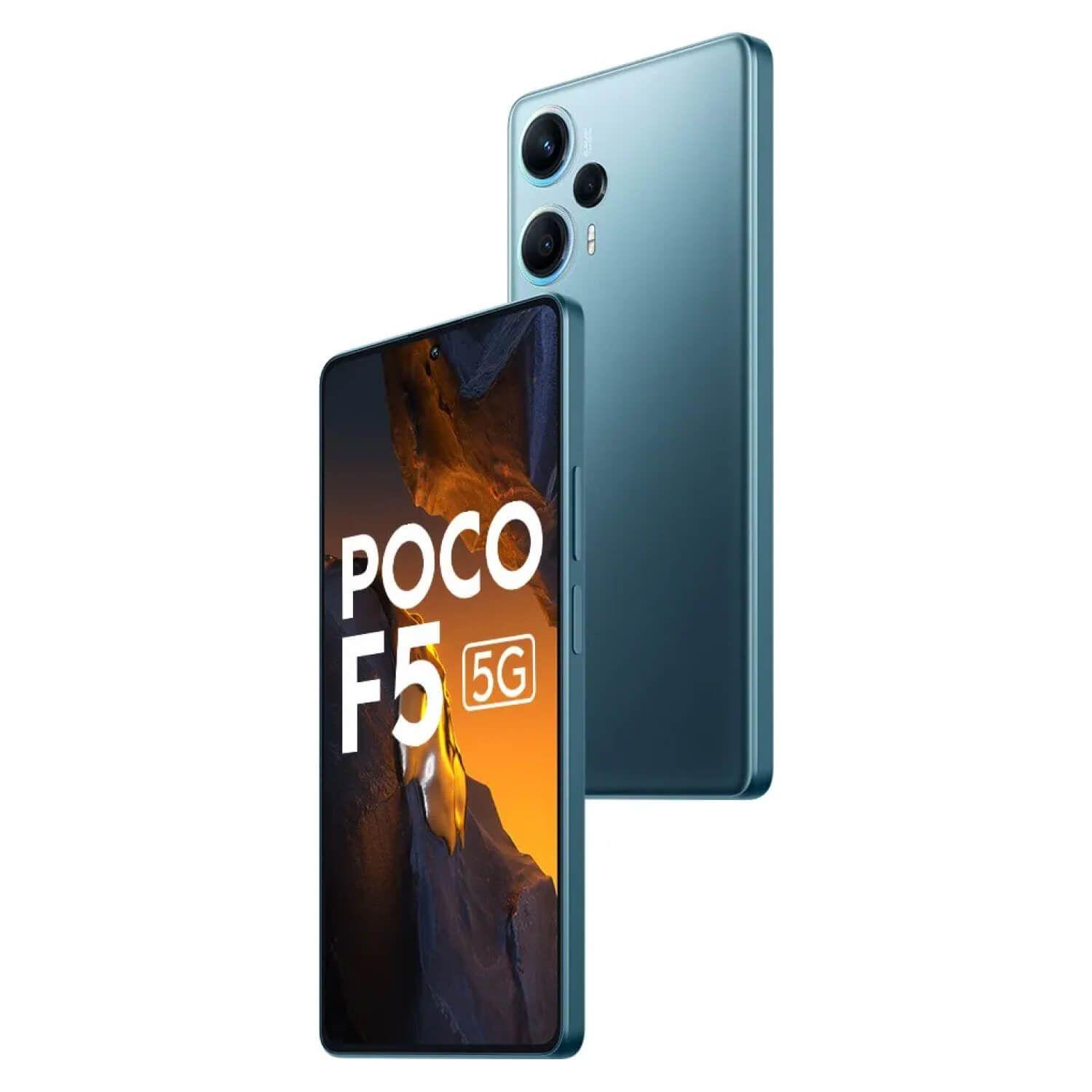 Poco F5 side front and side back view