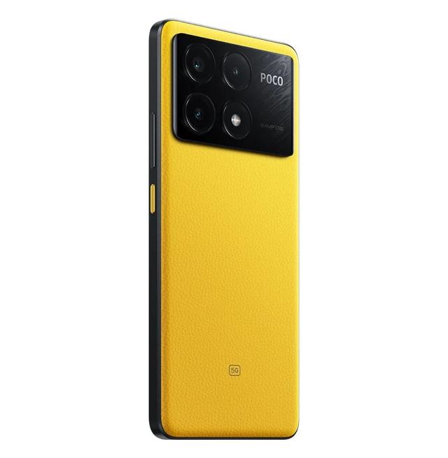 Poco X6 Pro back view