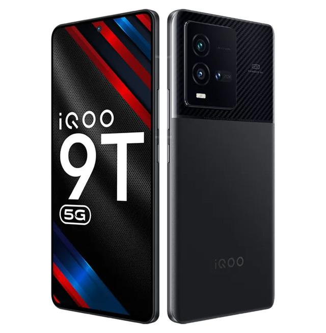 iQOO 9T back and front view