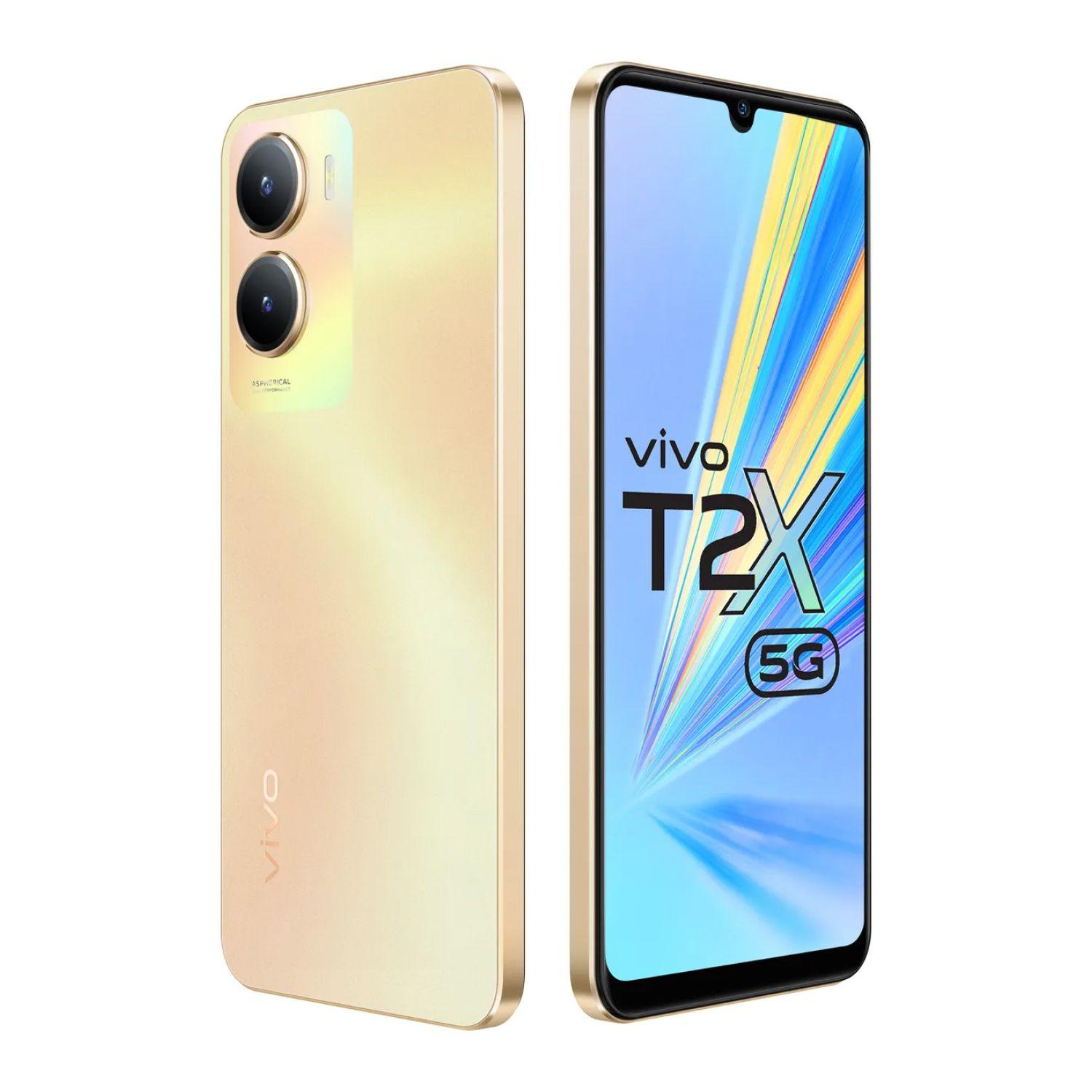 vivo T2x back and front view