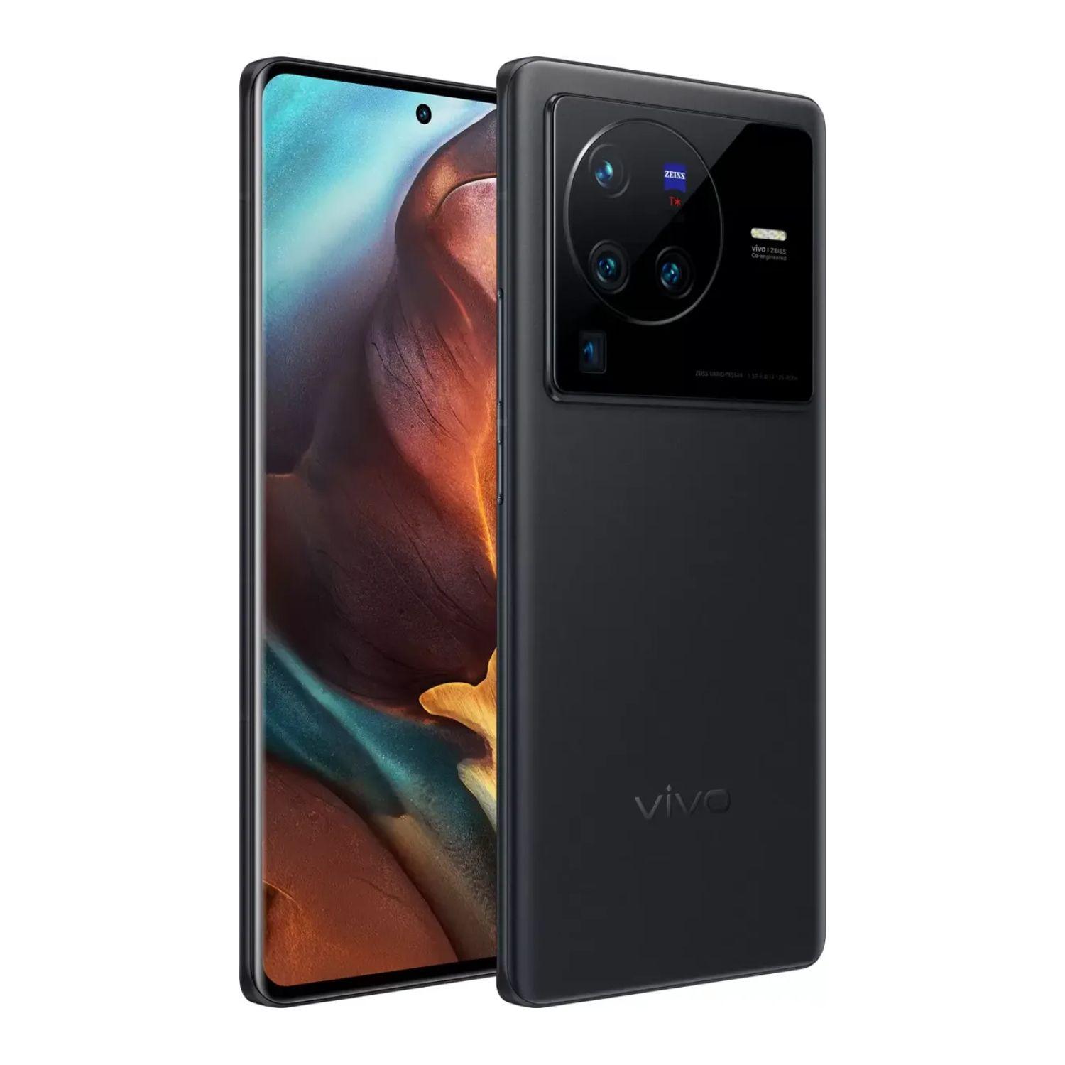 vivo X80 Pro front and back view