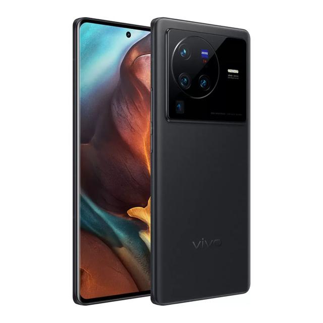 vivo X80 Pro front and back view