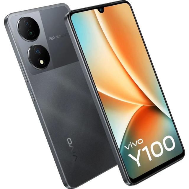 vivo Y100 front and back view