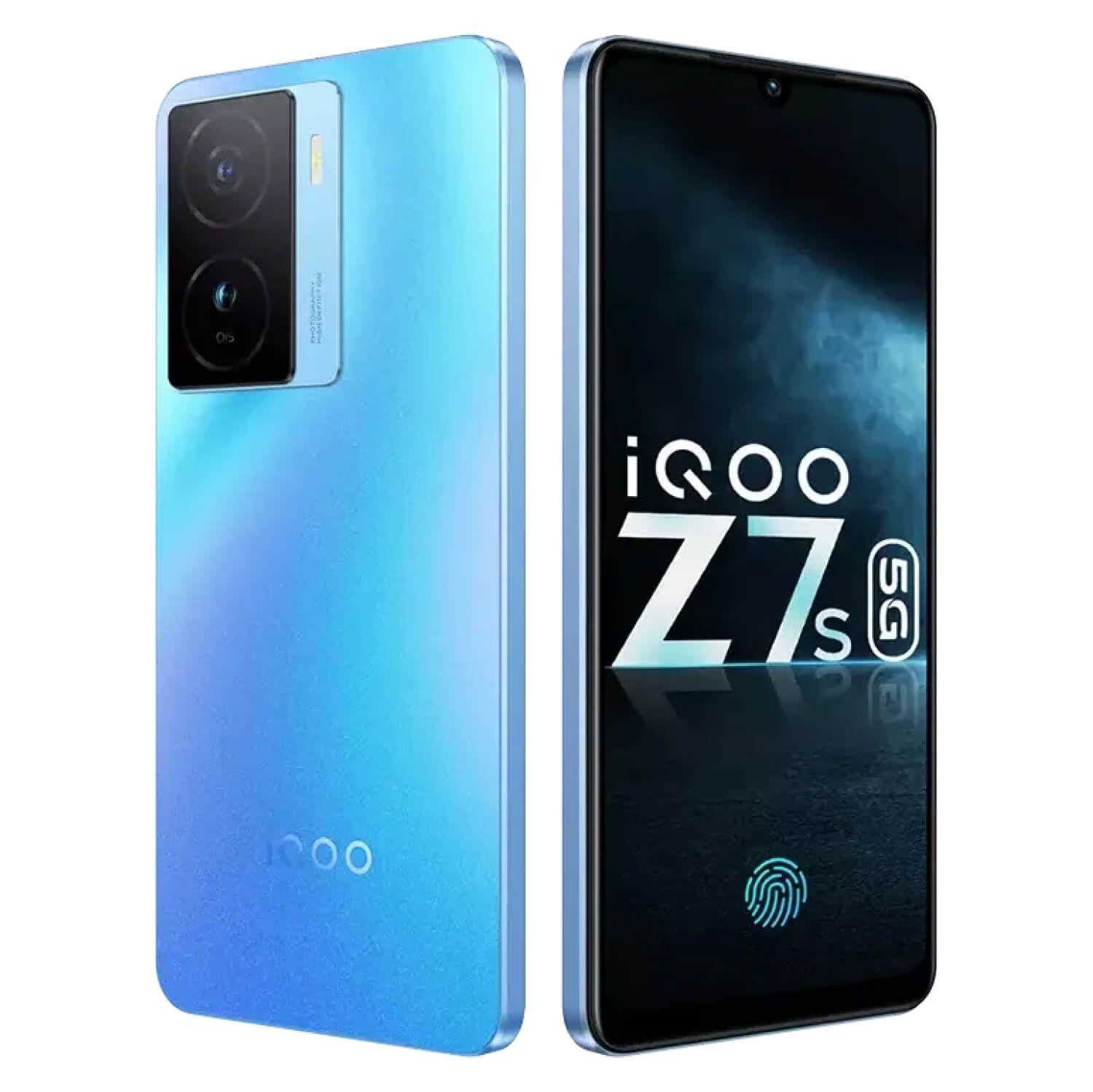 vivo iQOO Z7s front and back view