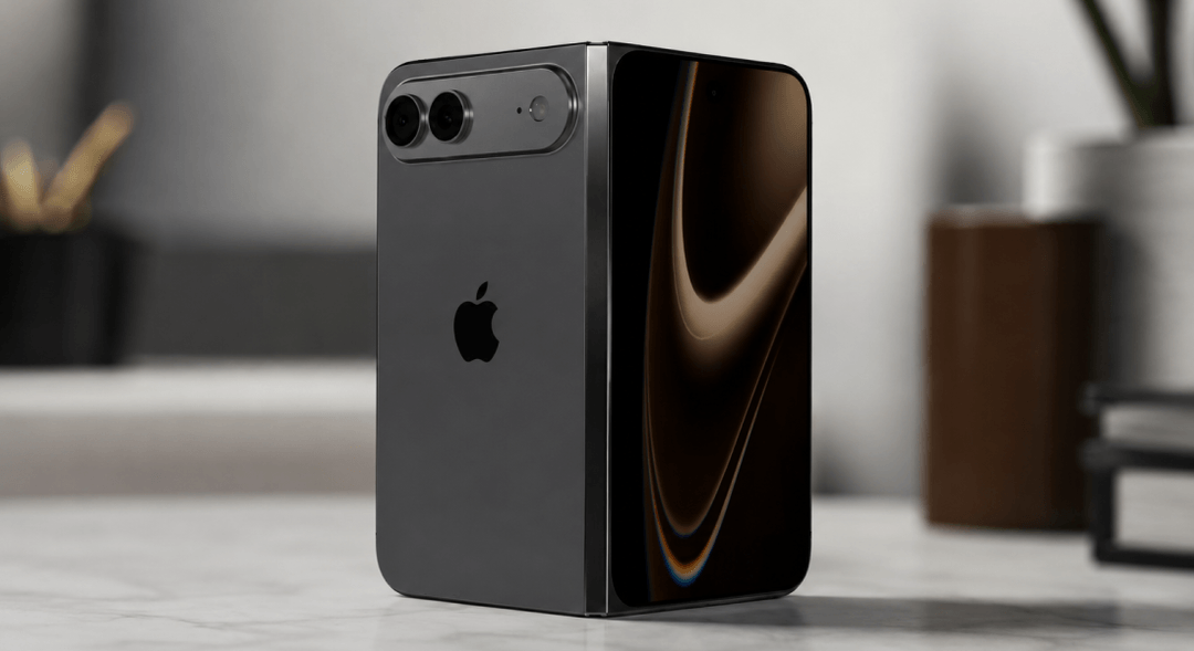A Closer Look at Apple’s Foldable iPhone Concept: Thin Body, Bold Camera, Odd Inputs