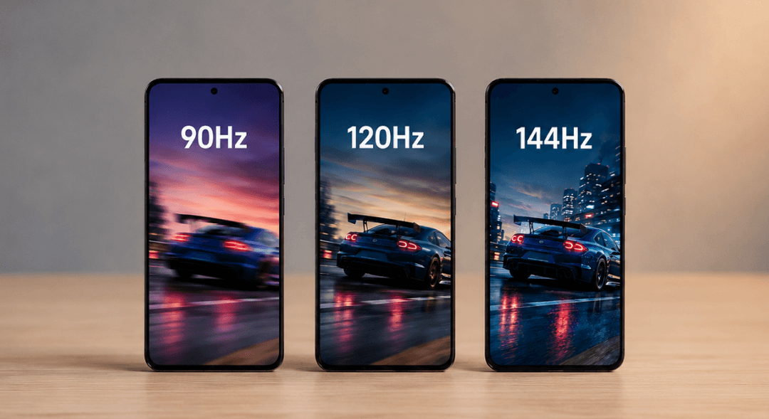 What Is Refresh Rate? 90Hz vs 120Hz vs 144Hz Explained