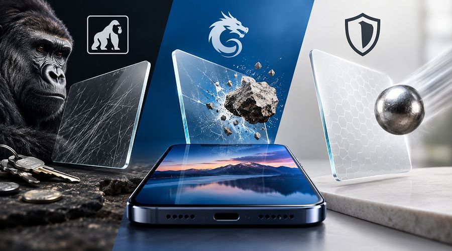 Gorilla Glass vs Dragontrail vs Ceramic Shield: Which Screen Protection Actually Lasts?