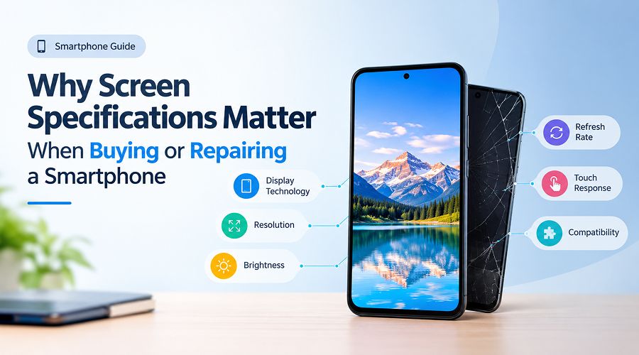Why Screen Specifications Matter When Buying or Repairing a Smartphone