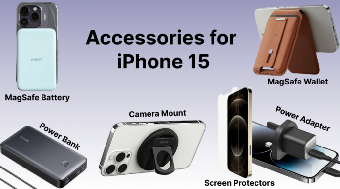 Accessories for iPhone 15