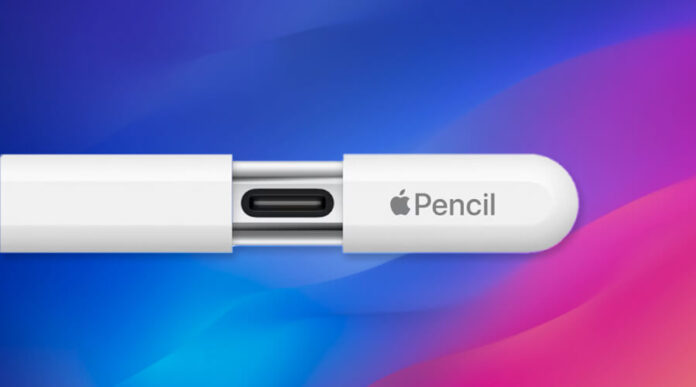 Apple Pencil (2023) With USB Type-C Port