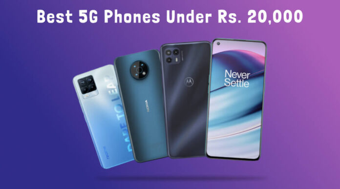 Best 5G Phones Under Rs. 20,000