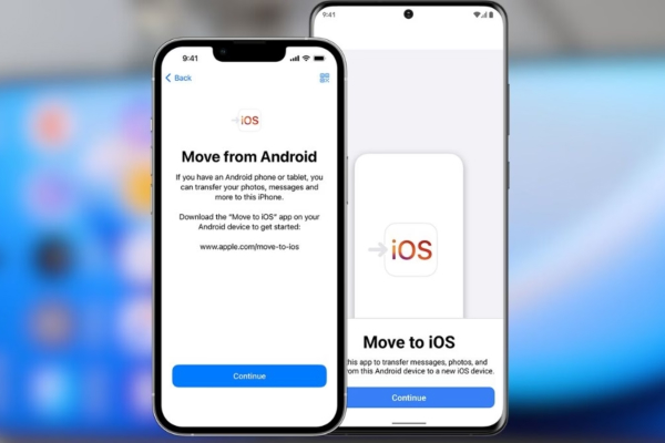 Using the Apple 'Move to iOS' App