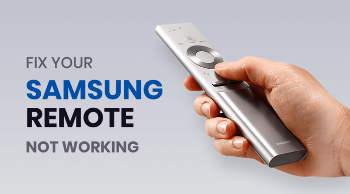 Fix Your Samsung Remote Not Working