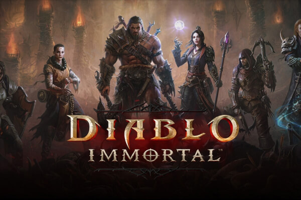 Diablo Immortal game for fold phone